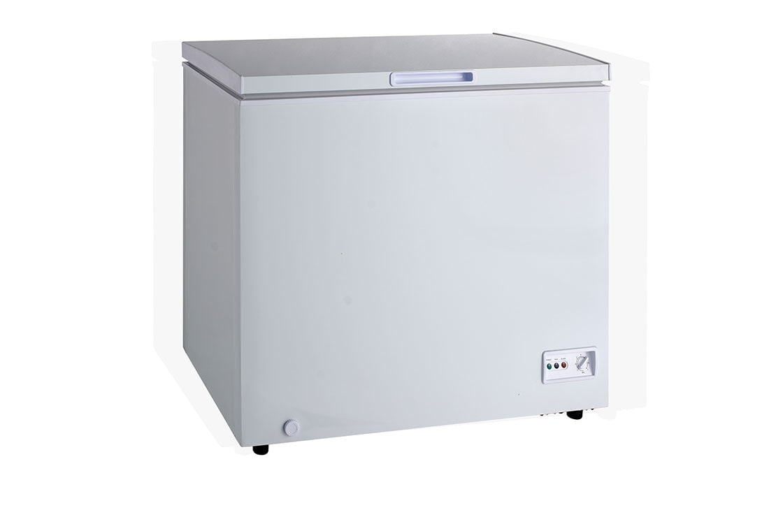 LG 190L, Chest Freezer, LED Lighting, Fast Freezing, Wire basket, Four Wheel, GCS215SVF