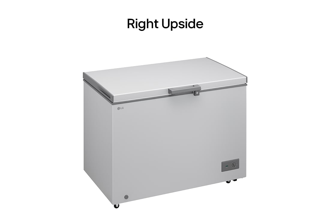 LG 309L, Chest Freezer, Stabilizer Free, Child Lock, Full-Surround Cooling, External Controller, Basket, LG chest freezer external controller panel close-up, GCFB316BQCF, thumbnail 7