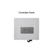 LG 309L, Chest Freezer, Stabilizer Free, Child Lock, Full-Surround Cooling, External Controller, Basket, LG chest freezer right top angle view, GCFB316BQCF, thumbnail 6