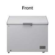 LG 143L, Chest Freezer, Stabilizer Free, Child Lock, Full-Surround Cooling, External Controller, Basket, LG chest freezer front view, GCFB145BQCF, thumbnail 1