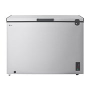 LG 497L Chest Freezer Silver, LG chest freezer front view, GCFB505BQCF, thumbnail 1