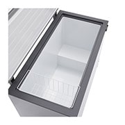 LG 497L Chest Freezer Silver, LG chest freezer inside space view, GCFB505BQCF, thumbnail 6