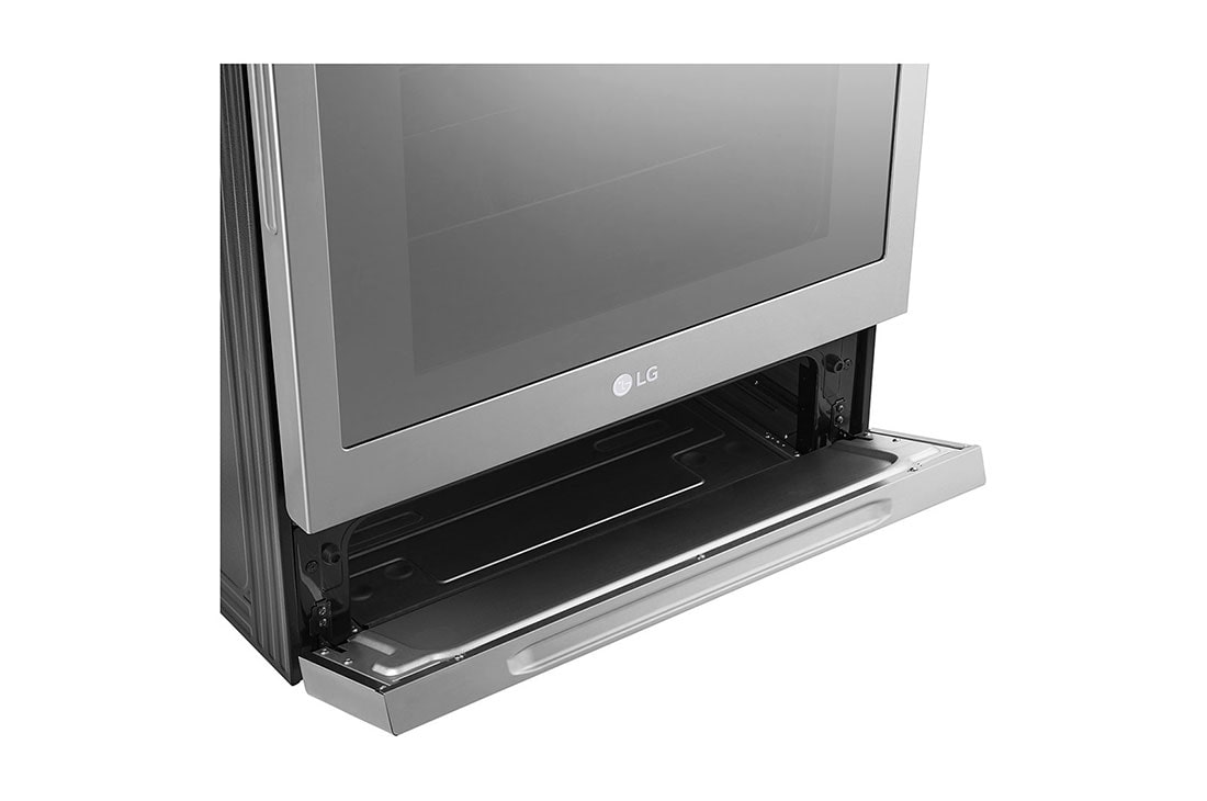 LG Gas Cooker, 6 Burners Power with Cast Iron, Auto Ignition, Glass Top Cover, 153litres Oven Capacity, EasyClean (Oven), LF762S, thumbnail 13