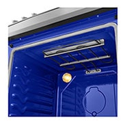 LG Gas Cooker, 6 Burners Power with Cast Iron, Auto Ignition, Glass Top Cover, 153litres Oven Capacity, EasyClean (Oven), LF762S, thumbnail 10