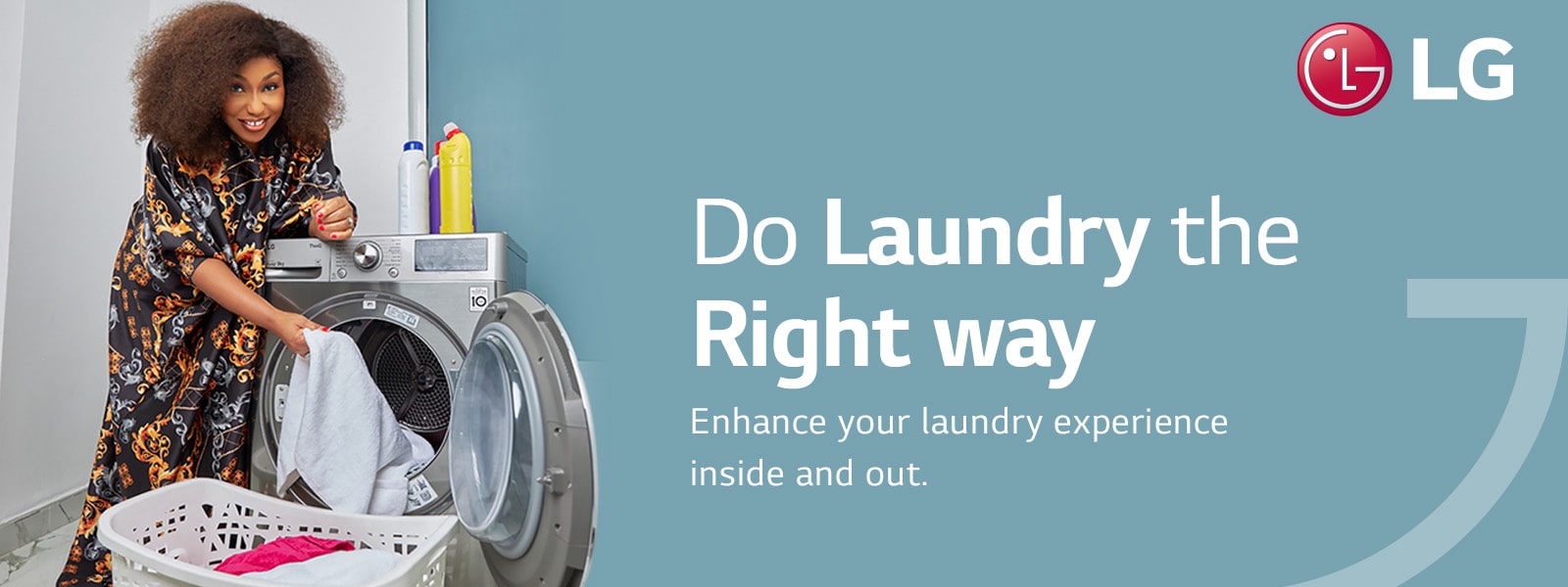 Upgrade your home appliances with LG Electronics, Do Laundry a new way