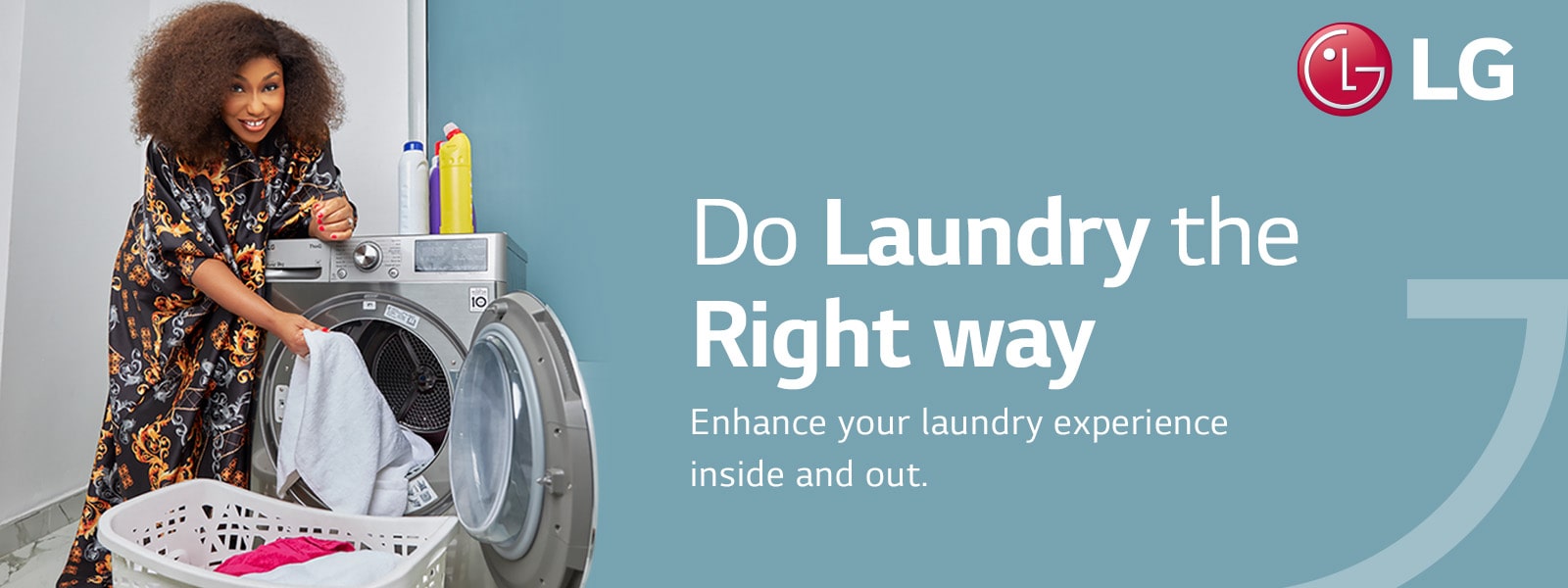 Upgrade your home appliances with LG Electronics, Do Laundry a new way