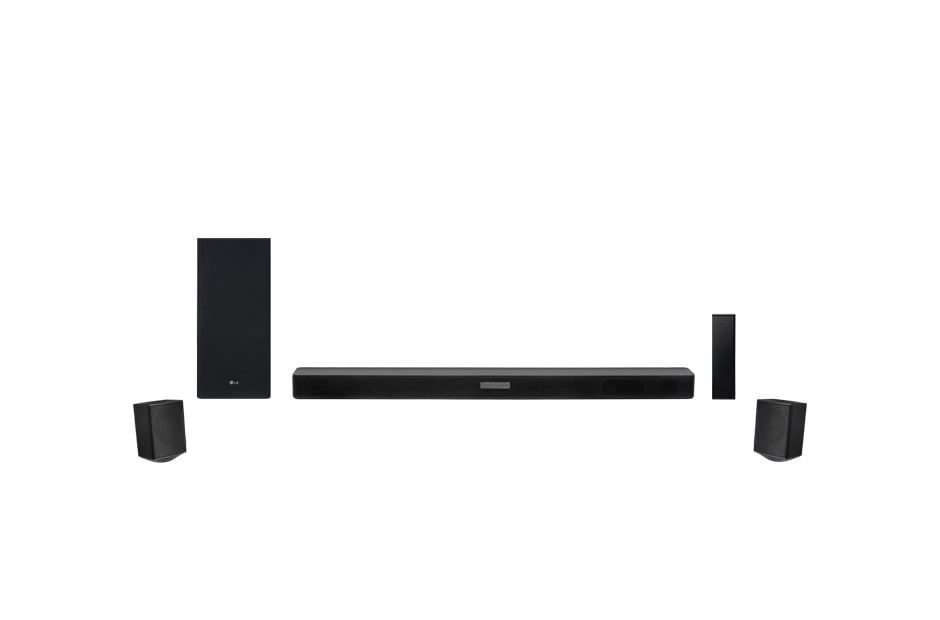 LG 480W,4.1Ch Sound Bar, DTS Virtual:X, Hi-Res Audio, SK5R