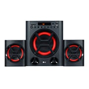 LG 40W Mini Audio, USB, SD Card, Portable In, LK72B, thumbnail 2