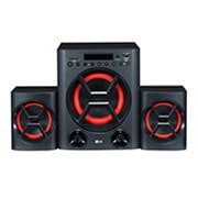 LG 40W Mini Audio, USB, SD Card, Portable In, LK72B, thumbnail 4