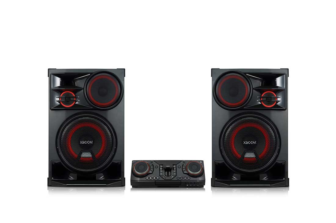 LG 3500W, Mini Audio,  X-Shiny woofer, X-Flash lighting, DJ Effects and sampler Creator, CL98