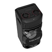 LG XBOOM ON5, Super Bass Boost, Bass Blast, Party Strobe, DJ App & DJ Pad, top and left 30 degree side view, ON5, thumbnail 11