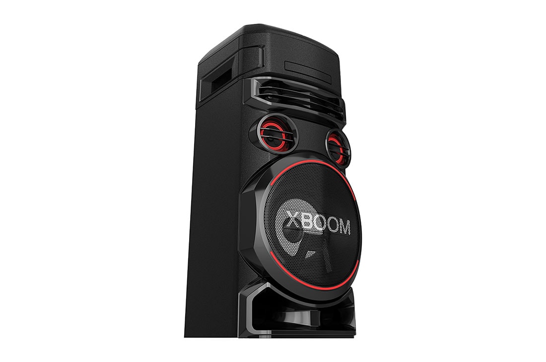 LG XBOOM ON7, Super Bass Boost, Bass Blast, Party Strobe, DJ App & DJ Pad, diagonal view with the left side forward, ON7, thumbnail 13