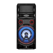 LG XBOOM ON7, Super Bass Boost, Bass Blast, Party Strobe, DJ App & DJ Pad, front view with blue lighting, ON7, thumbnail 8