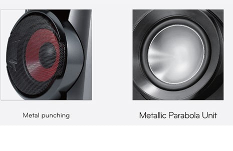 METALLIC PARABOLA UNIT