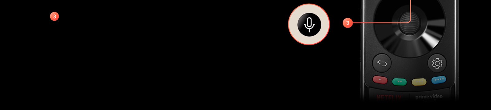 There is a button with a microphone icon drawn on it, and this button is the voice recognition operation button.