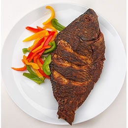 Tasty grilled suya fish
