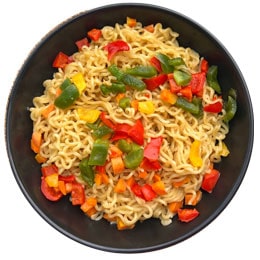 Peppered veggie noodles