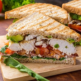 Easy grilled chicken sandwich