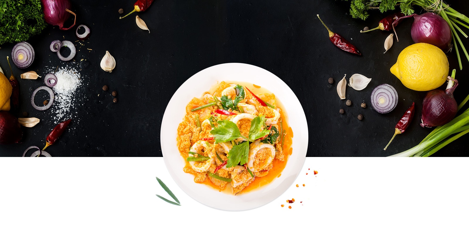 Stir-fried Squid with Curry Powder