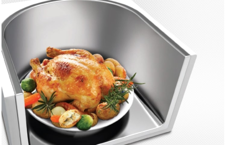 LG Even cooking is enabled by four heaters evenly placed, MC7887AB, thumbnail 3