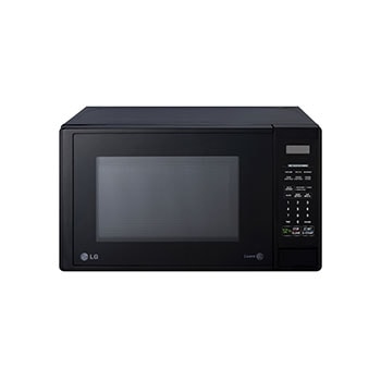 Microwave Oven, 20litres, Black, LED Display & Lighting, Push Release Door, Auto Defrost & Cook1