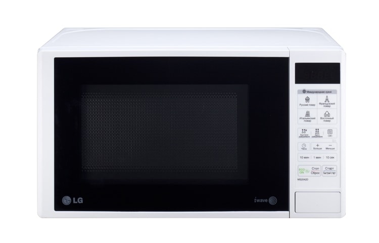 Lg Ms2042dwm Solo Microwave With I Wave And Echo Reflection Design Lg Microwaves Ms2042dwm Thumbnail 1