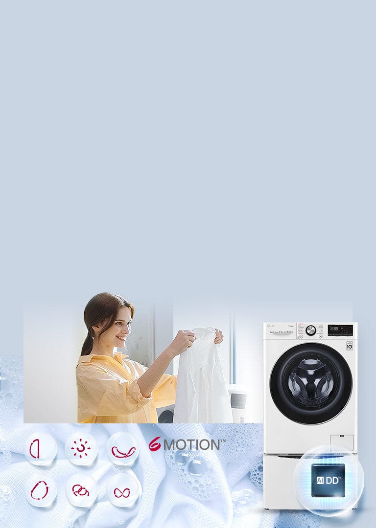 LG FH2J3WDNP0 6.5KG Front Load Washing Machine  Buy Your Home Appliances  Online With Warranty