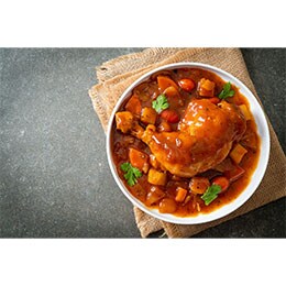 Soupe de poulet aux pommes de terre