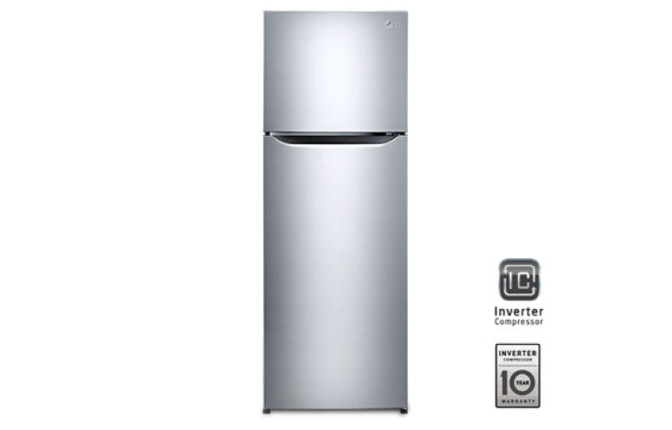 LG The stylish Top Mount refrigerator with smart inverter compressor, GL-B242SLHG, thumbnail 2