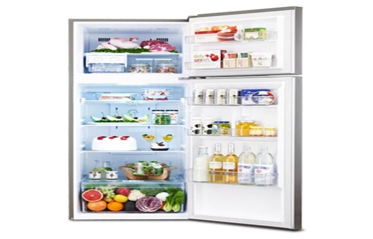 LG The stylish Top Mount refrigerator with smart inverter compressor, GL-B242SLHG, thumbnail 3