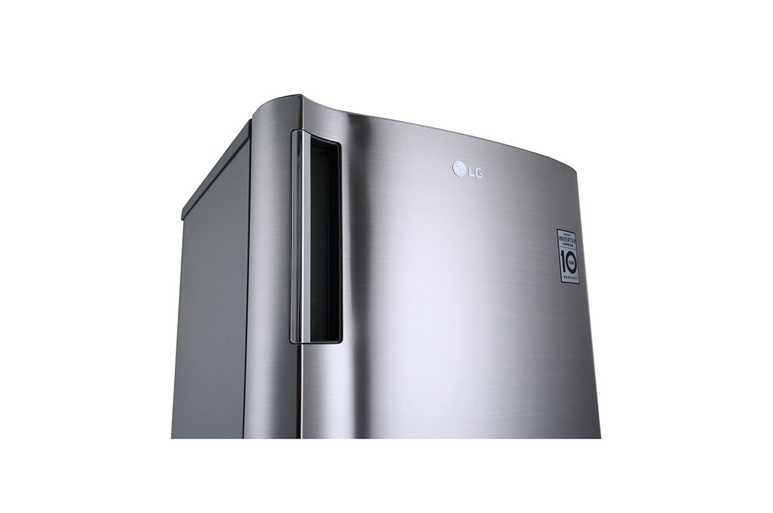 LG 199L 1-Door Refrigerator with Larger Capacity, HANDLE DETAIL 1, GN-Y331SLBB, thumbnail 7