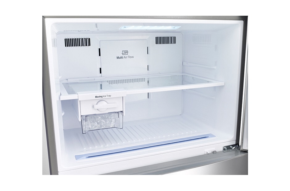 LG IEC Gross 515L PLATINUM SILVER TOP FREEZER WITH DOOR COOLING & HYGIENE FRESH+, GN-M602HLHL, thumbnail 5