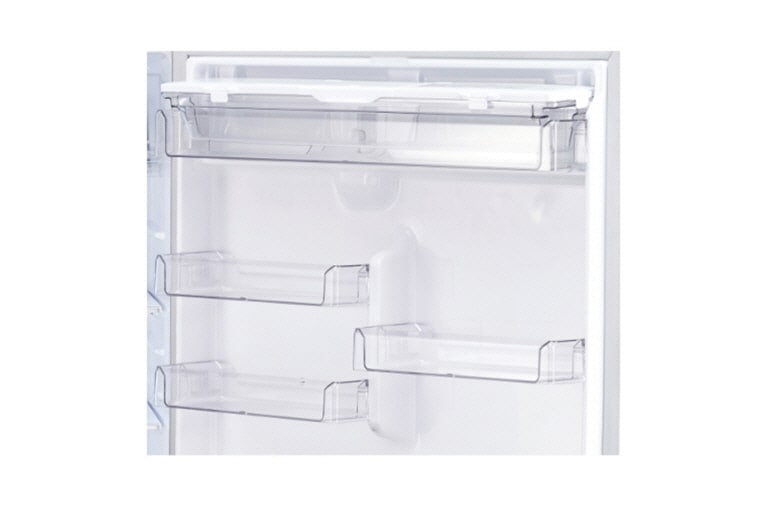 LG IEC Gross 515L PLATINUM SILVER TOP FREEZER WITH DOOR COOLING & HYGIENE FRESH+, GN-M602HLHL, thumbnail 8