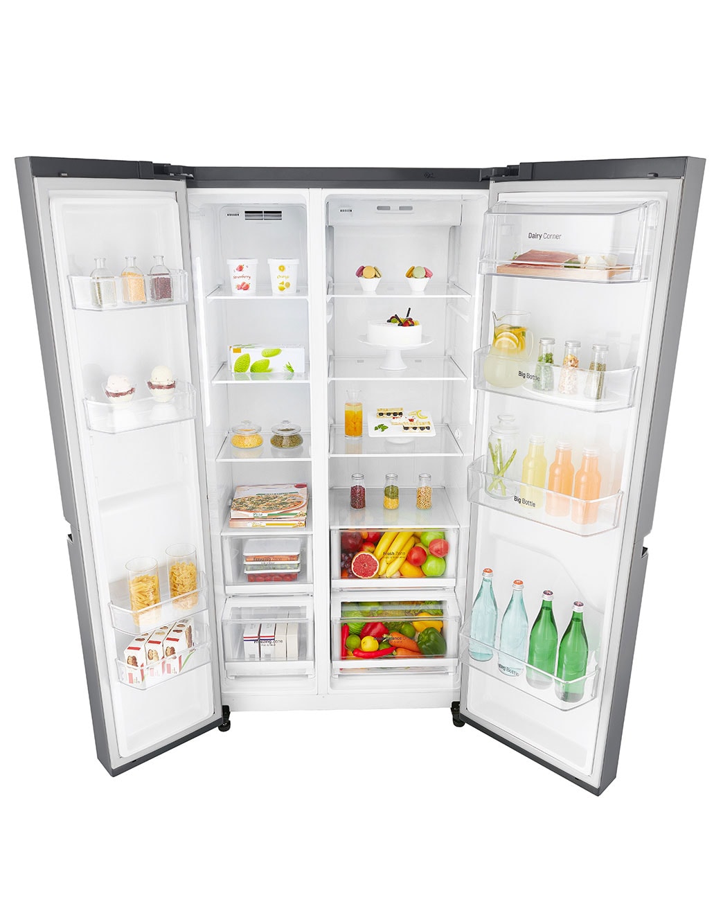 Shop LG 687L Side By Side Refrigerator LG GCB247SLUV Specs & Features LG Africa