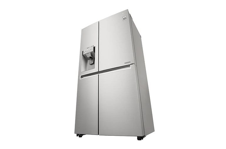 LG Side by Side REF, 668litres, Silver, Inverter Linear Compressor, Hygiene Fresh+, Slim Ice Water Dispenser, 10 year Warranty on Compressor, GC-L247SLLV, thumbnail 3
