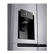 LG Side by Side REF, 668litres, Silver, Inverter Linear Compressor, Door in Door, Hygiene Fresh +, Slim Ice Water Dispenser, GC-J247SLLV, thumbnail 9