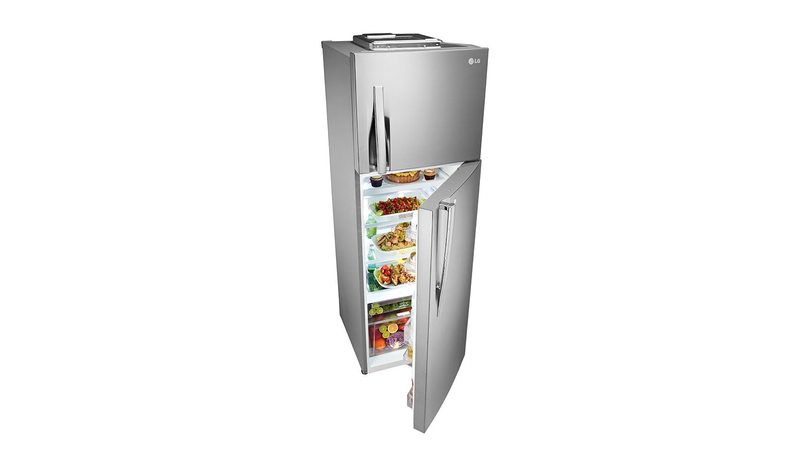 LG 257L, Top Freezer Refrigerator, Inverter Linear Compressor , Door