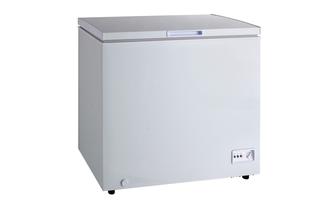 LG 138L, Chest Freezer, LED Lighting, Fast Freezing, Wire basket, Four Wheel, GCS155SVF