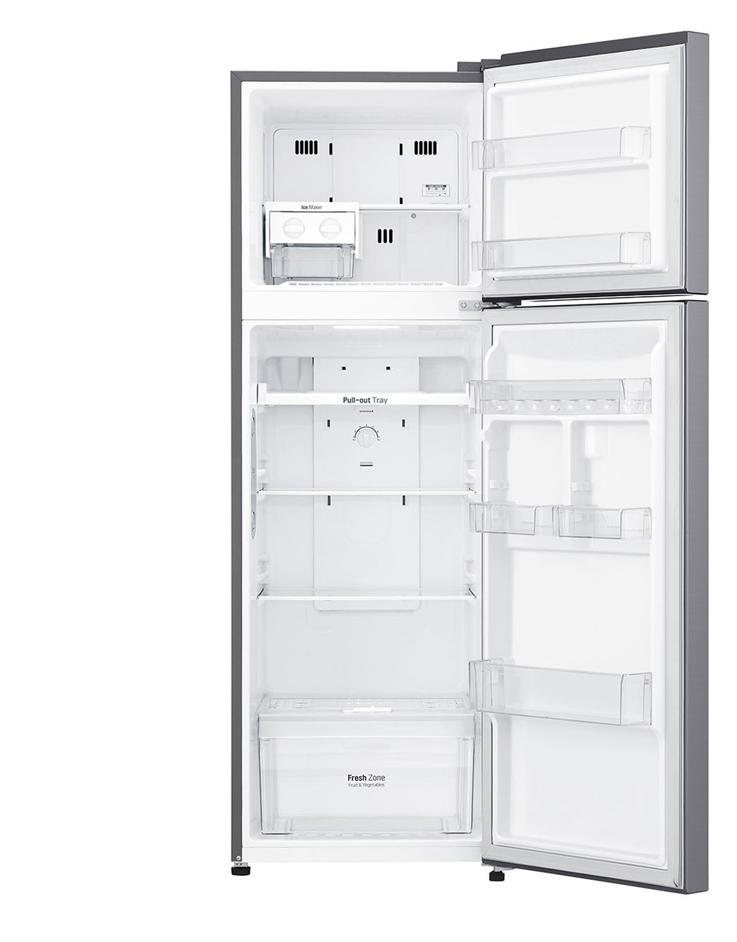 Shop LG 279L Top Freezer Refrigerator LG GNC272SLCB Specs & Features