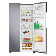 LG 679 Ltr, Inverter Linear Compressor, Multi Air Flow, Multi Digital Sensors, Express Freezing, Smart Diagnosis™, Side by Side Refrigerator, GC-B247KQDV, thumbnail 8