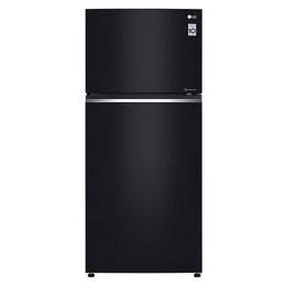 444 L, Black, Top Freezer Refrigerator with Door Cooling, LINEAR Cooling™ and HygieneFresh+™2