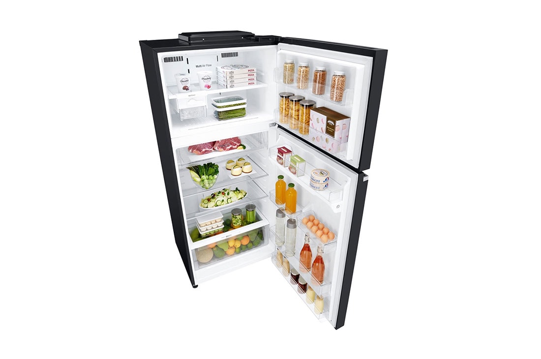LG 444 L, Black, Top Freezer Refrigerator with Door Cooling, LINEAR Cooling™ and HygieneFresh+™, GL-C432HXCN, thumbnail 5