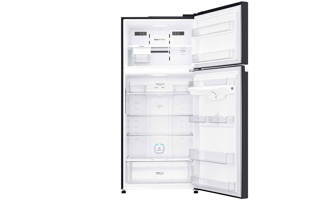 LG 444 L, Black, Top Freezer Refrigerator with Door Cooling, LINEAR Cooling™ and HygieneFresh+™, GL-C432HXCN, thumbnail 6