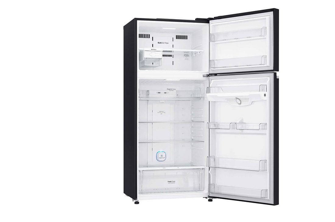 LG 444 L, Black, Top Freezer Refrigerator with Door Cooling, LINEAR Cooling™ and HygieneFresh+™, GL-C432HXCN, thumbnail 8