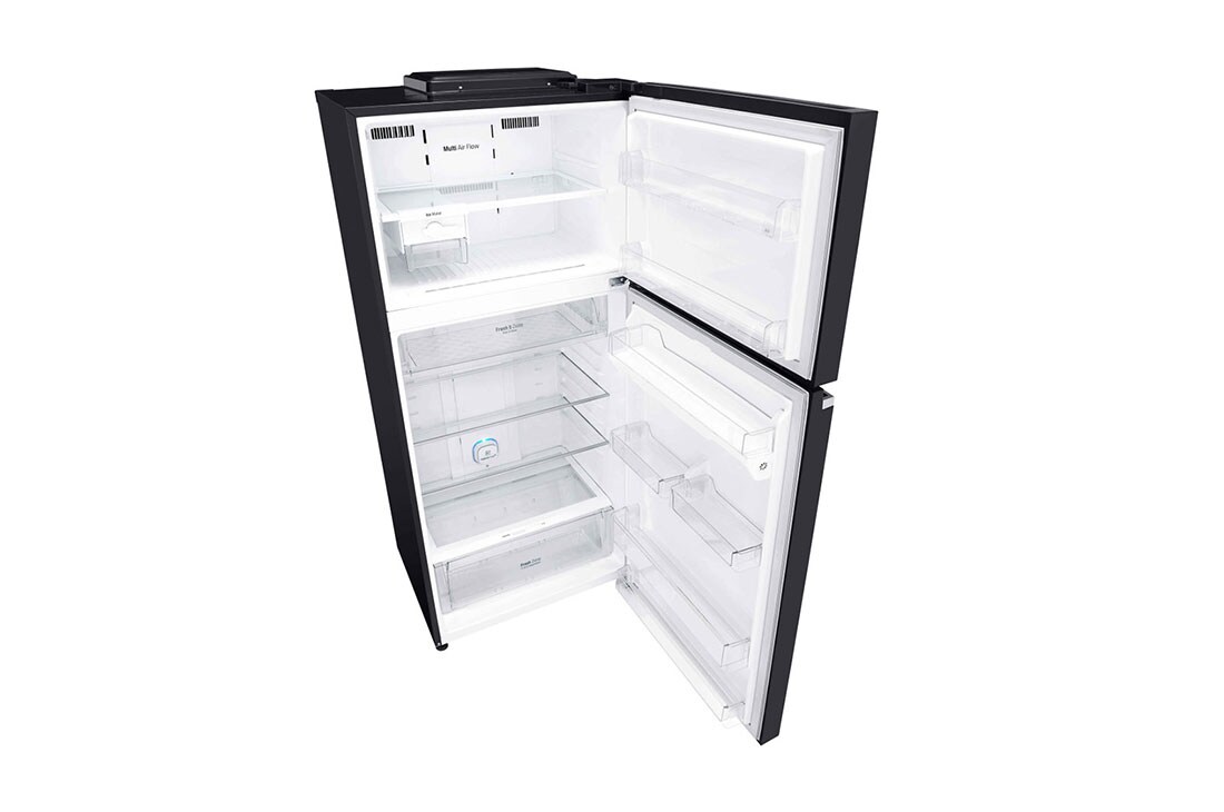 LG 444 L, Black, Top Freezer Refrigerator with Door Cooling, LINEAR Cooling™ and HygieneFresh+™, GL-C432HXCN, thumbnail 9