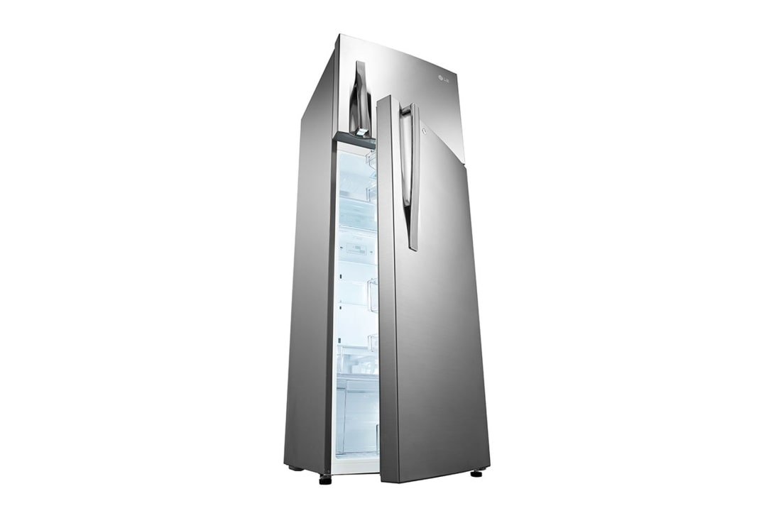 LG 308L, Top Freezer Refrigerator with Door Cooling, LINEAR Cooling™ and HygieneFresh+™, GL-C322RLBN, thumbnail 4