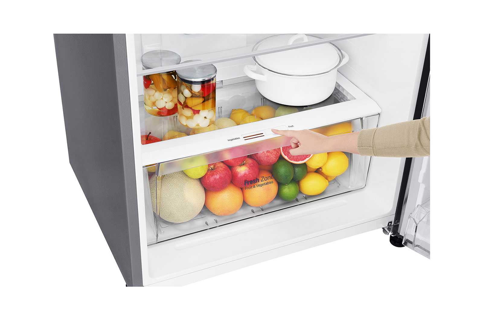 Shop LG 444L Big size Refrigerator GLH432HLHN LG Africa