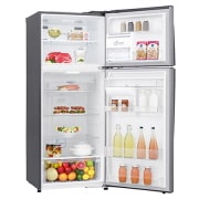 LG 438Ltr Top Freezer with Door Mounted Auto Ice Maker, GL-H502HLHN-Left Open food, GL-H502HLHL, thumbnail 10