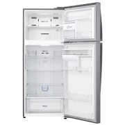 LG 438Ltr Top Freezer with Door Mounted Auto Ice Maker, GL-H502HLHN-Front open, GL-H502HLHL, thumbnail 3