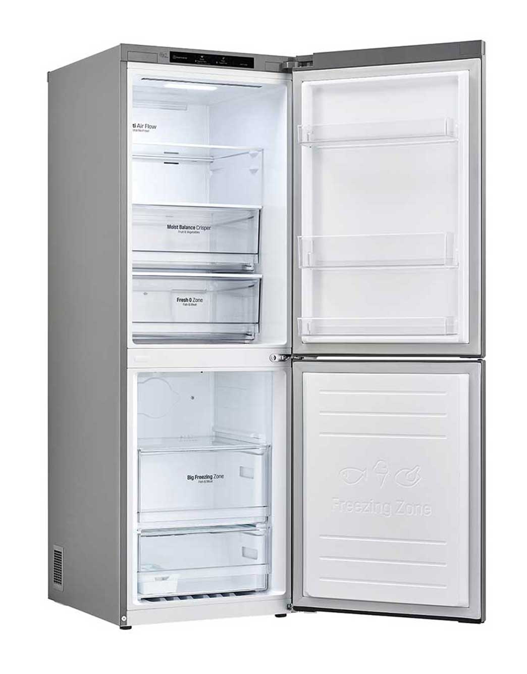 Shop LG Net 306L Bottom Freezer Refrigerator LG GCB369NLJM Specs